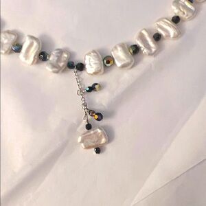 Elegant White Pearl Necklace